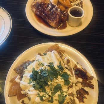Radio Room - Banana Foster French Toast and Chilaquiles! - New American Near Me - Portland, Oregon Radio Room - Banana Foster French Toast and Chilaquiles! - New American Near Me - Portland, Oregon