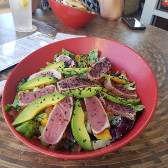 Naples Flatbread Kitchen & Bar - Spicy Saku Salad - Pizza Near Me - Estero, Florida