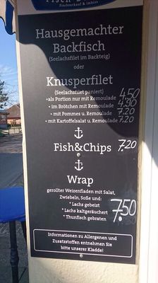Menu photo 1 Scholle's Fisch-Buttze Wittdün, SH Menu photo 1 Scholle's Fisch-Buttze Wittdün, SH