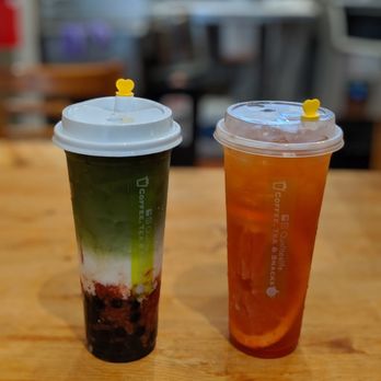 QualiTea - Matcha milk strawberry green tea with boba, grapefruit jasmine green tea - Bubble Tea Near Me - San Francisco, California QualiTea - Matcha milk strawberry green tea with boba, grapefruit jasmine green tea - Bubble Tea Near Me - San Francisco, California