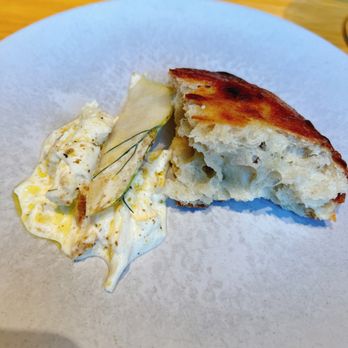 Rose Mary - Stracciatella with pear and bread - Italian Near Me - Chicago, Illinois