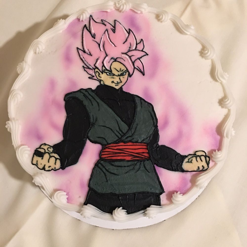 Goku Black Cake