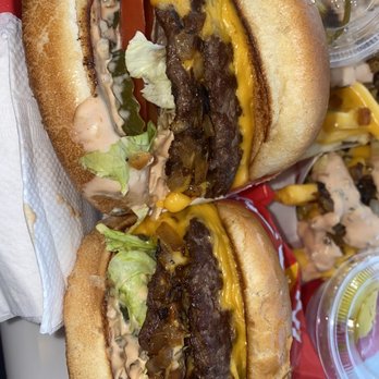In-N-Out Burger - Double double animal style - Burgers Near Me - Riverdale, Utah