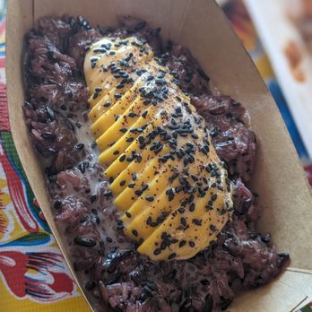 Lao’d Bar - Mango sticky rice - Cocktail Bars Near Me - Austin, Texas