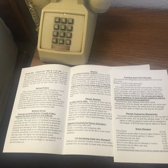 Budget Inn - Look at all of the rules this is like we are staying at the Wynn or something 5 star places don't even ask for this - Hotels Near Me - El Cajon, California Budget Inn - Look at all of the rules this is like we are staying at the Wynn or something 5 star places don't even ask for this - Hotels Near Me - El Cajon, California