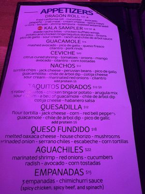 Menu photo 2 Kalaveras Northridge, CA Menu photo 2 Kalaveras Northridge, CA