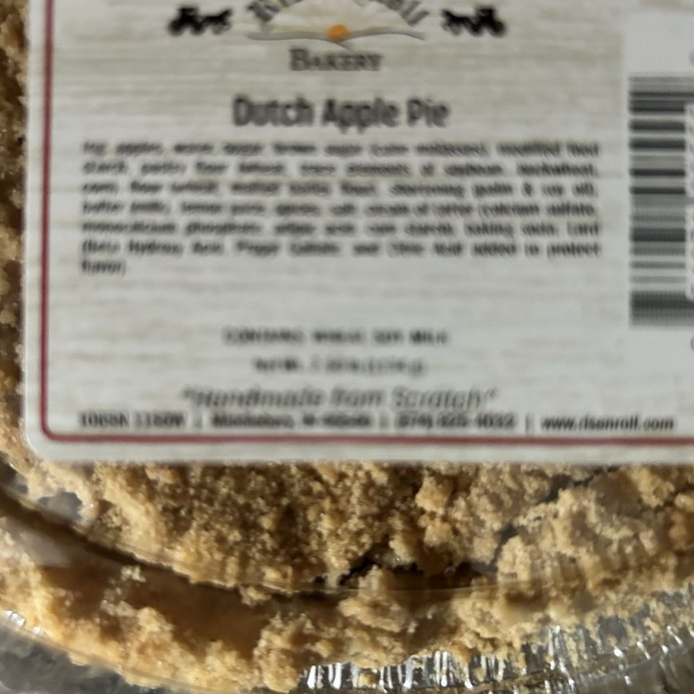 Dutch apple pie Dutch apple pie