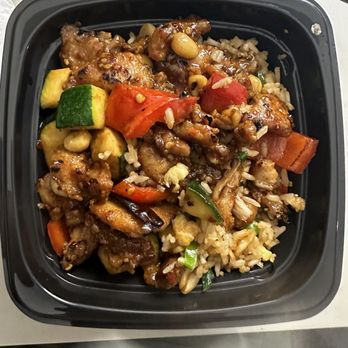 Panda Express - Bowl-Fried rice & Kung pao chicken - Chinese Near Me - Reno, Nevada