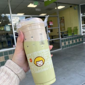 Happy Lemon - A7. Matcha Latte Tiramisu Salted Cheese (large) - Coffee & Tea Near Me - Gilroy, California Happy Lemon - A7. Matcha Latte Tiramisu Salted Cheese (large) - Coffee & Tea Near Me - Gilroy, California
