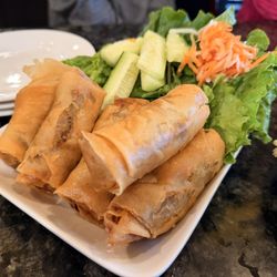 New Phở 999 - Egg rolls.