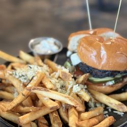 Small Barn - Small barn burger and fries