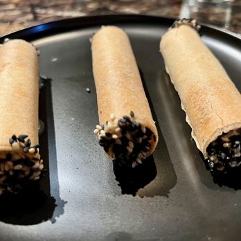 XO Restaurant - Smoked Ora king salmon rillette cannoli - Asian Fusion Near Me - Honolulu, Hawaii