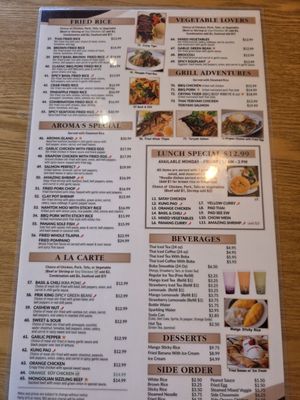 Menu photo 8 Aroma Thai Santa Clarita, CA Menu photo 8 Aroma Thai Santa Clarita, CA