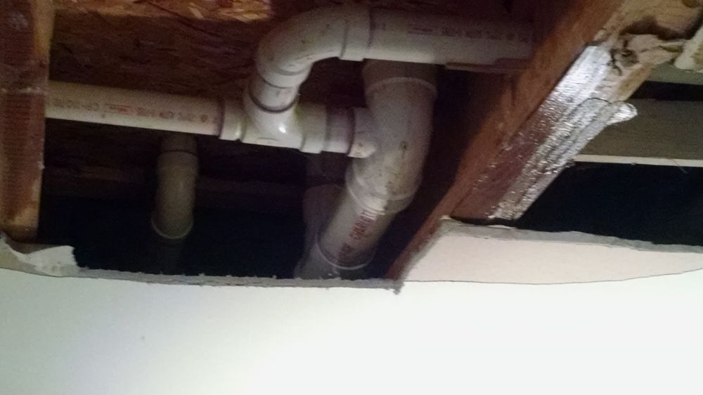 Slide of Constantly Running Drain Service
