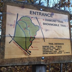 Black Brook Preserve - Trail map