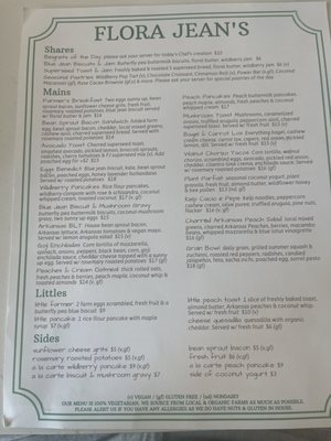 Menu photo 3 Flora Jean's Little Rock, AR Menu photo 3 Flora Jean's Little Rock, AR