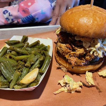 Bourbon - Smoked green beans - Barbeque Near Me - Bozeman, Montana