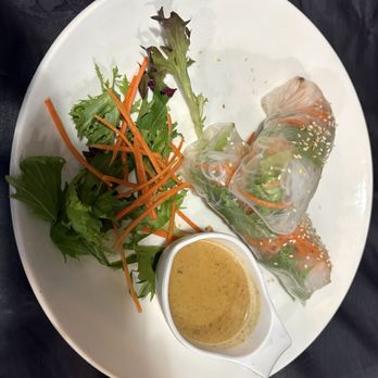 Eurasia by Chef Michel - Whoa Vietnamese spring rolls they were very good as you can see. I have no patience for waiting for good food. - Asian Fusion Near Me - Prescott, Arizona Eurasia by Chef Michel - Whoa Vietnamese spring rolls they were very good as you can see. I have no patience for waiting for good food. - Asian Fusion Near Me - Prescott, Arizona