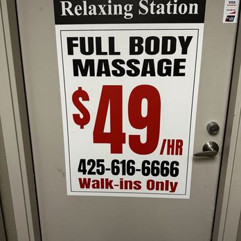 Relaxing Station - Massage Near Me - Bellevue, Washington