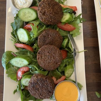 Ziba Persian Restaurant - Falafel Salad - Persian/Iranian Near Me - Sanjose, California Ziba Persian Restaurant - Falafel Salad - Persian/Iranian Near Me - Sanjose, California