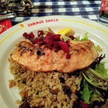 Summer Shack - Boston - Grilled Atlantic salmon - Seafood Near Me - Boston, Massachusetts