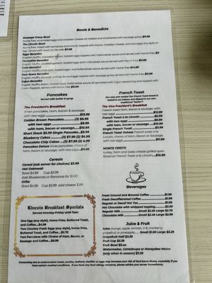 Menu photo 1 Lincoln Diner Gettysburg, PA