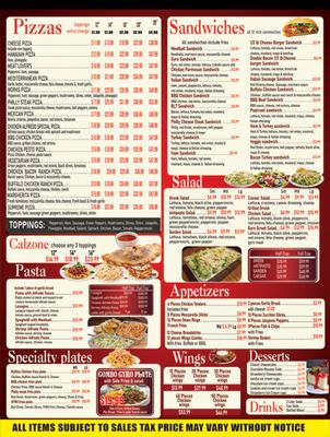 Menu photo 3 Pizzero Grill Lemon Grove, CA