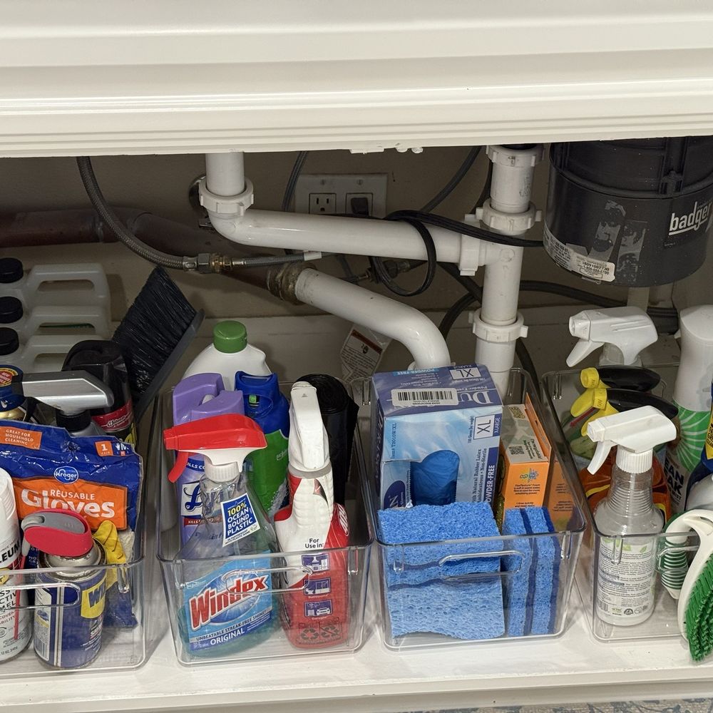iOrganize - Under the kitchen sink - Home Organization Near Me iOrganize - Under the kitchen sink - Home Organization Near Me
