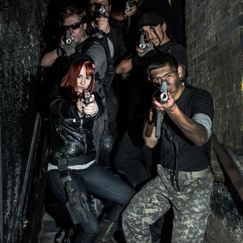 iCombat World - Zombie Outbreak Chicago
Live Action Zombie Experience - Laser Tag Near Me - Aurora, Illinois iCombat World - Zombie Outbreak Chicago
Live Action Zombie Experience - Laser Tag Near Me - Aurora, Illinois