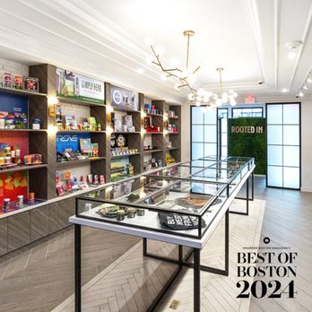 Rooted In - Winner Best Boston Dispensary - Boston Magazine. Voted #1 - Cannabis Dispensaries Near Me - Boston, Massachusetts