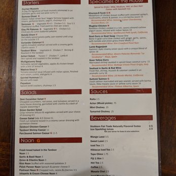 Clay Pit - Menu - Indian Near Me - Austin, Texas