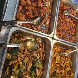 City Buffet - A few of the hundreds that city buffet offers to everyone