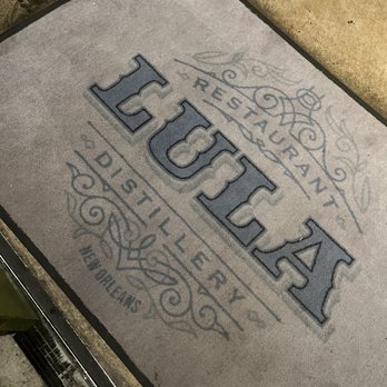 Lula Restaurant Distillery - Entrance rug - Southern Near Me - New Orleans, Louisiana Lula Restaurant Distillery - Entrance rug - Southern Near Me - New Orleans, Louisiana