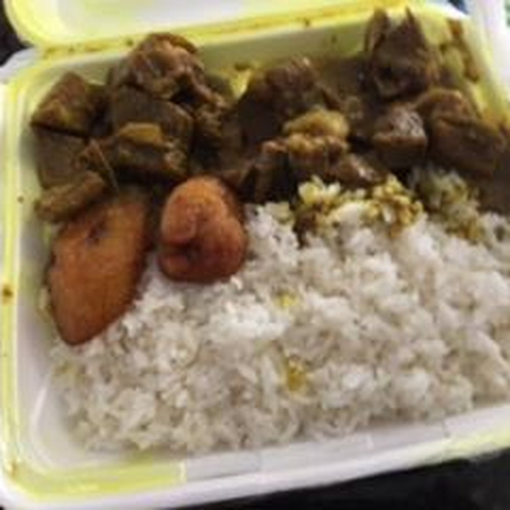 Jamaica Kitchen - Curry goat with the sides!!! - Caribbean Near Me - Miami, Florida Jamaica Kitchen - Curry goat with the sides!!! - Caribbean Near Me - Miami, Florida