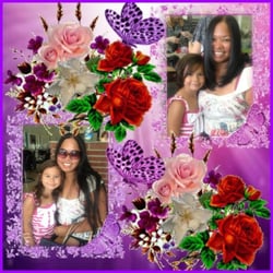 Salon JoBella - Me and my daughter's before and after pic for our hair's