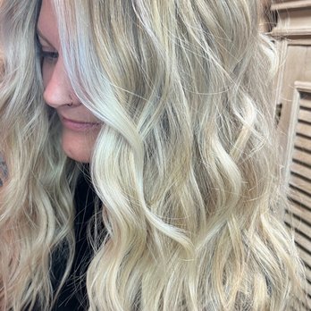 The Branded Blonde - Full highlight w root tap & face frame/money piece - Hair Extensions Near Me - Central, South Carolina The Branded Blonde - Full highlight w root tap & face frame/money piece - Hair Extensions Near Me - Central, South Carolina