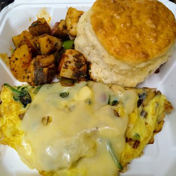 Bisbee Breakfast Club - Harvest omelet, home fries, biscuit - Breakfast & Brunch Near Me - Mesa, Arizona Bisbee Breakfast Club - Harvest omelet, home fries, biscuit - Breakfast & Brunch Near Me - Mesa, Arizona