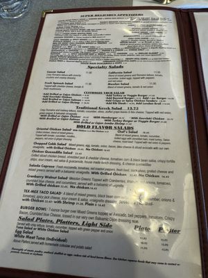 Menu photo 5 Circle Diner Fairfield, CT