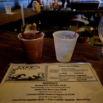 Coop's Place - Delicious bloody Mary & Tito's & sprite! - Cajun/Creole Near Me - New Orleans, Louisiana