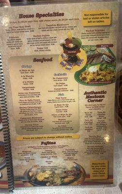Menu photo 1 Habaneros Mexican Restaurant Morganton, NC Menu photo 1 Habaneros Mexican Restaurant Morganton, NC