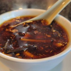 La Cai Noodle House - Cup of Hot & Sour Soup W/lunch special $11 w/entree