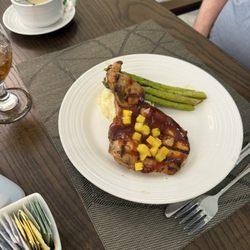 The Providence Fairfax - Barbecue Chicken with asparagus