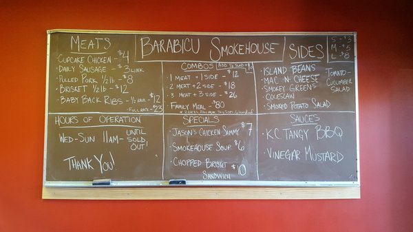 Menu photo 4 Barabicu Smokehouse Parma, OH