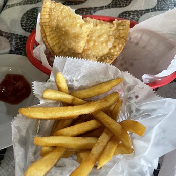 Cafe Brazil Restaurant - Crispy Pastry Pastel Queso - Brazilian Near Me - Fort Myers, Florida