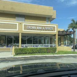 Crown Wine & Spirits - Outside signage