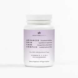 For Healthy Radiant Skin. Quattro Beauty Vegan Dietary Supplements.