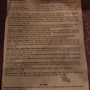 Monk's Cafe - Draft list. - Pubs Near Me - Philadelphia, Pennsylvania Monk's Cafe - Draft list. - Pubs Near Me - Philadelphia, Pennsylvania