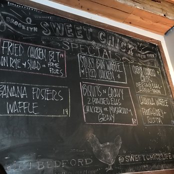 Sweet Chick - Specials on the board - Southern Near Me - Brooklyn, New York Sweet Chick - Specials on the board - Southern Near Me - Brooklyn, New York