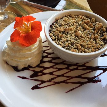 The Wooden Monkey - Wild blueberry crisp. Yes please. - Bars Near Me - Halifax, Nova Scotia