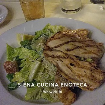 Siena Cucina Enoteca - Cesar salad with grilled chicken - Italian Near Me - E Greenwich, Rhode Island Siena Cucina Enoteca - Cesar salad with grilled chicken - Italian Near Me - E Greenwich, Rhode Island